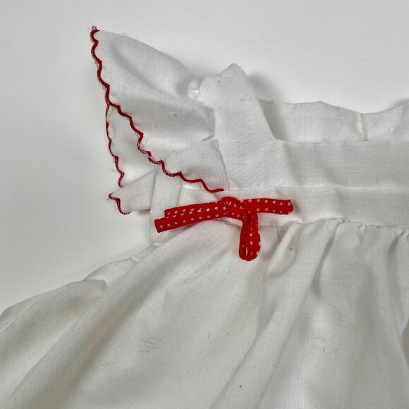 Vintage Infant Dress Size 3-6 months Granny's Sweetheart White Embroidered Dress - Picture 6 of 12
